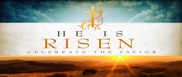 He is risen! Let’s worship Him!