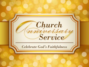 Church Anniversary Service