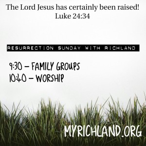 Easter Sunday with Richland