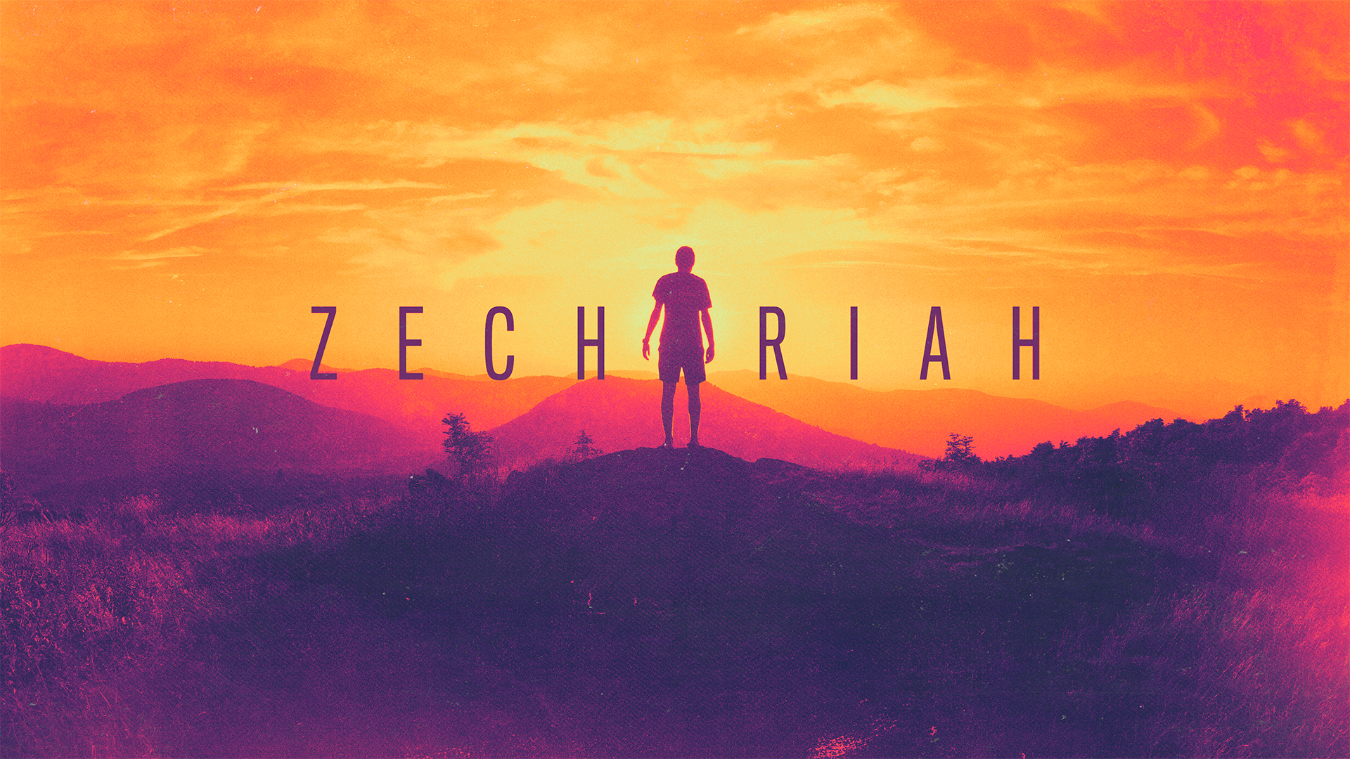 Sermon Series through Zechariah