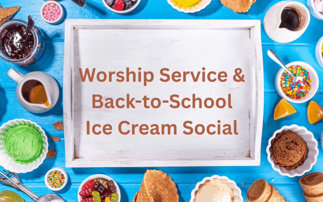 Back-to-School Ice Cream Social