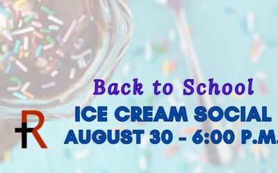 Back-to-School Ice Cream Social